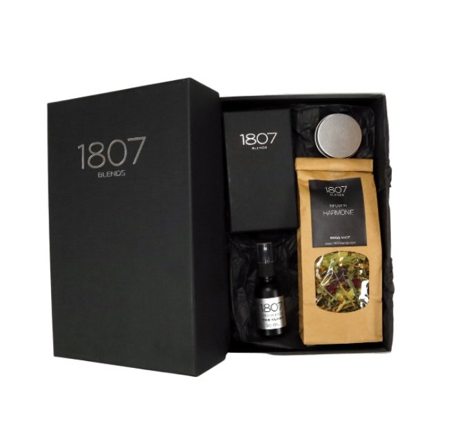 Harmonie Swiss CBD Tea oil Giftbox buy shop