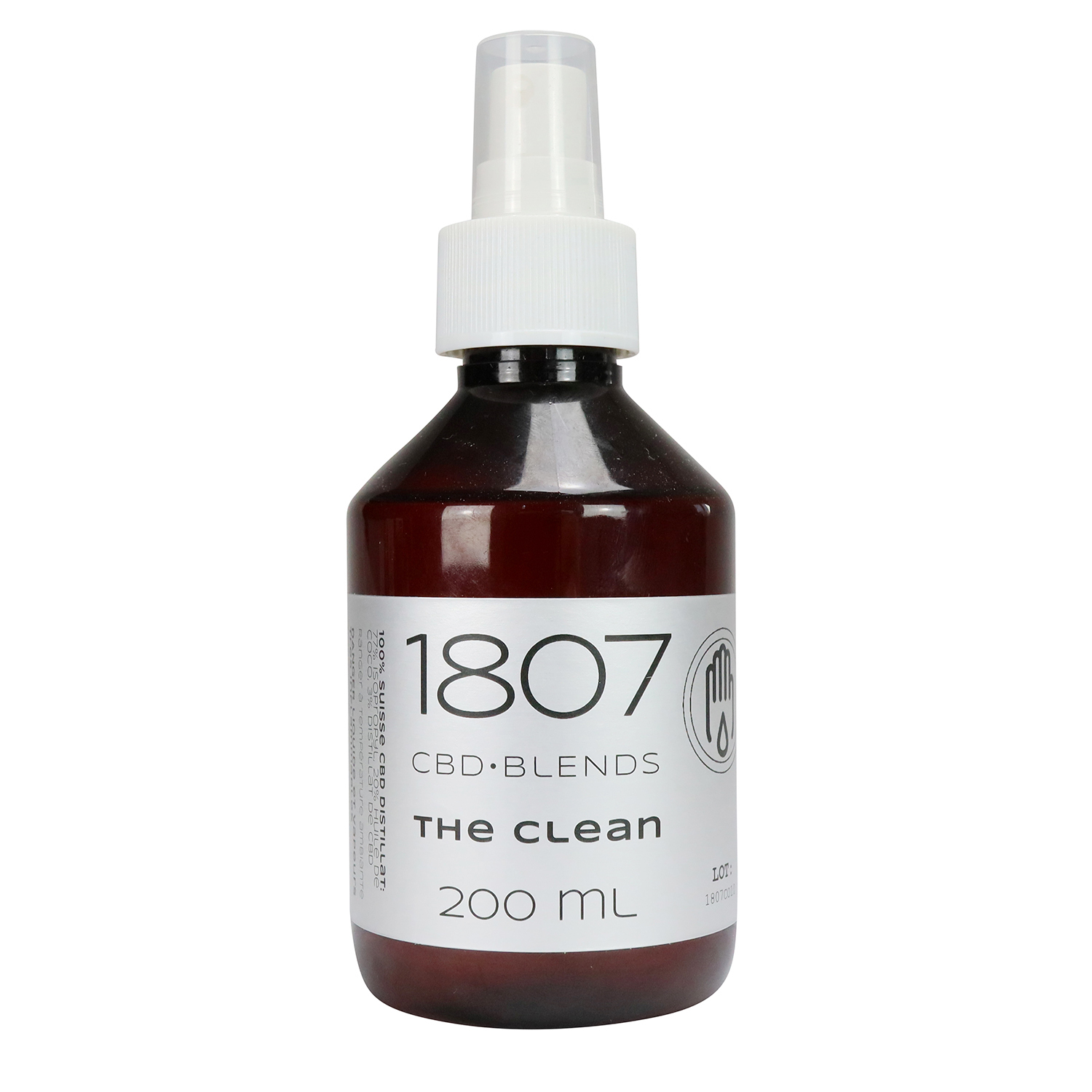 The Big Clean CBD hand sanitizer